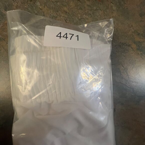 DSG Women's Mid-Rise Stride Skort With Built-In Short, White, Medium‎ - Picture 8 of 9